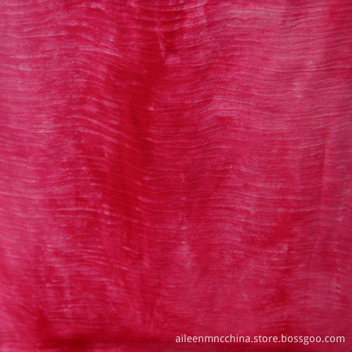 Bästsäljande grossist 100% rayon tie färgämnen crincle tyger
